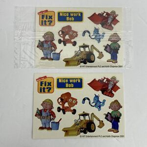 2001 Bob The Builder Stickers New Sealed Unused Prize Toy Kids Crafts Vtg